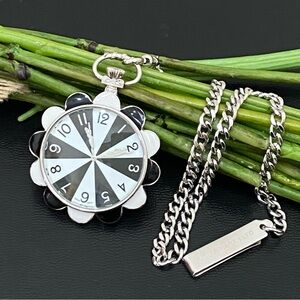 Vintage SEVENARTS LTD Art Deco "Samson & Delilah"  Chain Pocket Watch